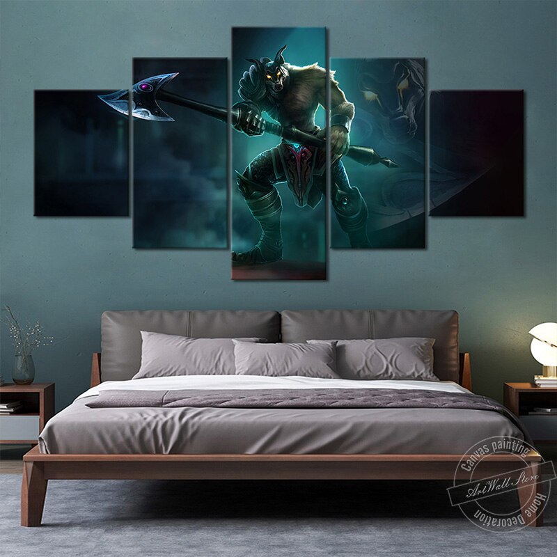 "Dreadknight" Nasus Poster - Canvas Painting - League of Legends Fan Store
