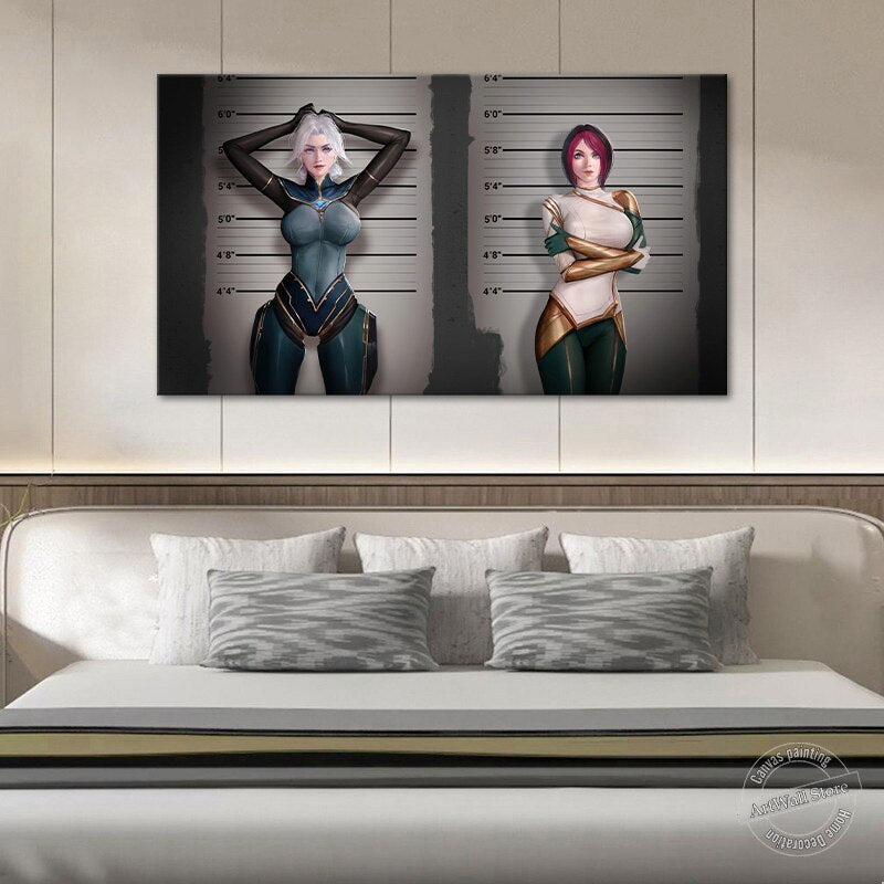 Camille - Ferros Fiora Poster - Canvas Painting - League of Legends Fan Store