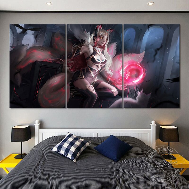 Ahri " The Nine-Tailed Fox " Poster - League of Legends Fan Store