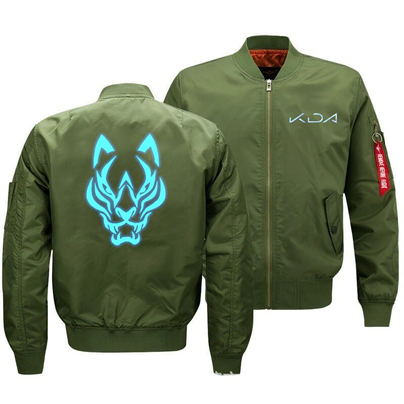 K/DA Baddest Akali Cosplay Bomber Flight Jacket - League of Legends Fan Store