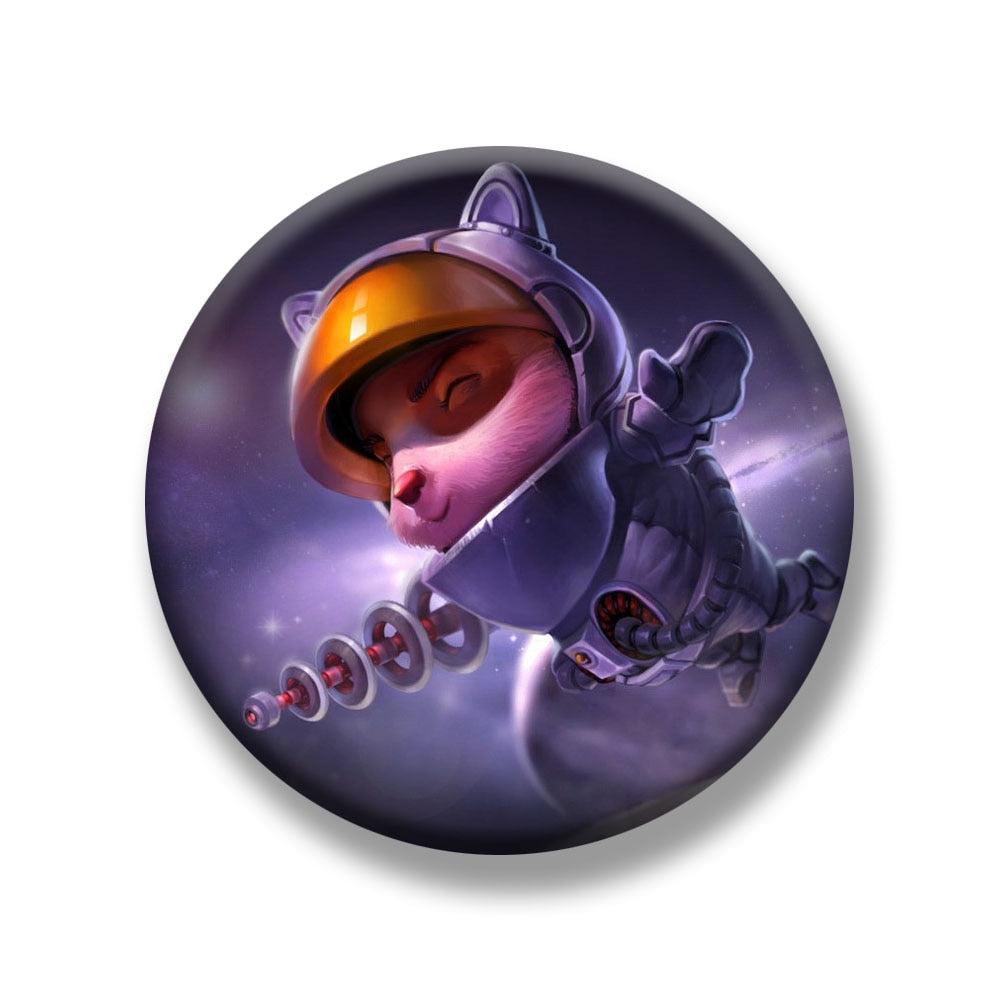 League of Legends Teemo Badge - Brooch Collection - League of Legends Fan Store