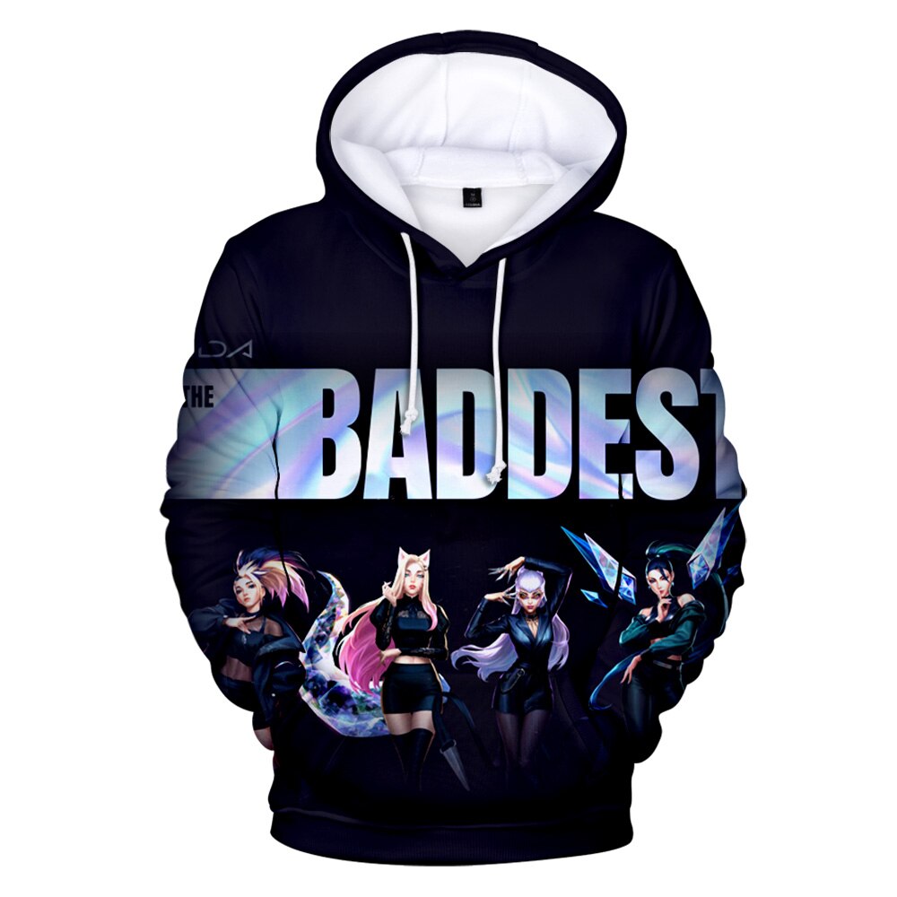K/DA The Baddest  Hoodies Collection - League of Legends Fan Store