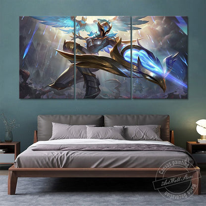 Quinn "The Light Knight" Poster - Canvas Painting - League of Legends Fan Store