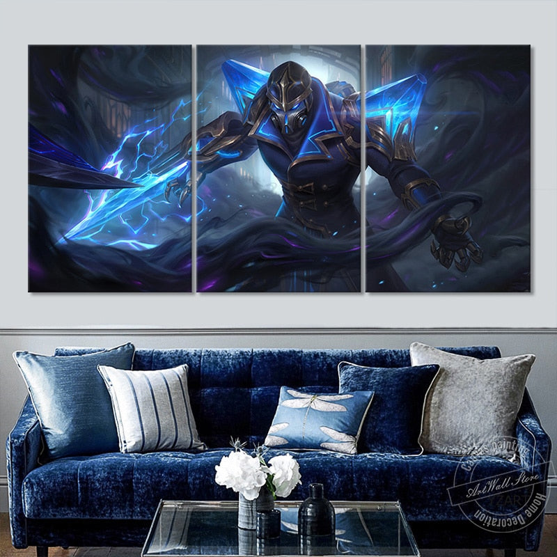 Kassadin "Hextech"  "Voidwalker" Poster - Canvas Painting - League of Legends Fan Store