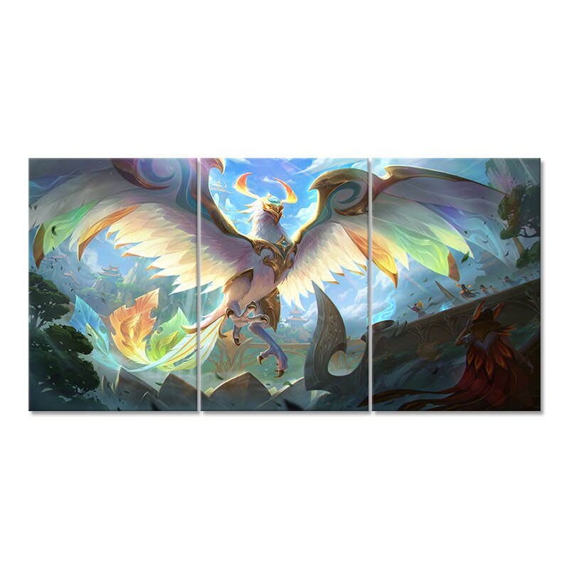 "Divine Phoenix" Anivia Poster - Canvas Painting - League of Legends Fan Store