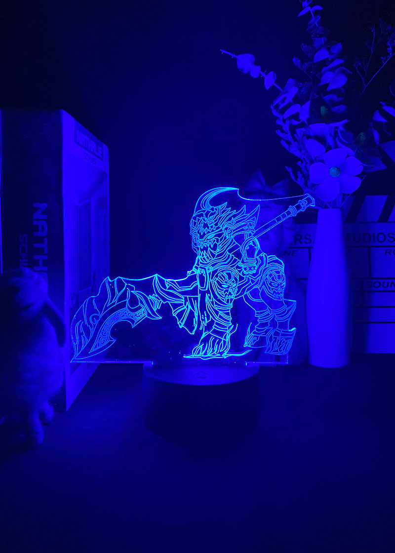 Hecarim 3D Led Nightlight Decor - League of Legends Fan Store