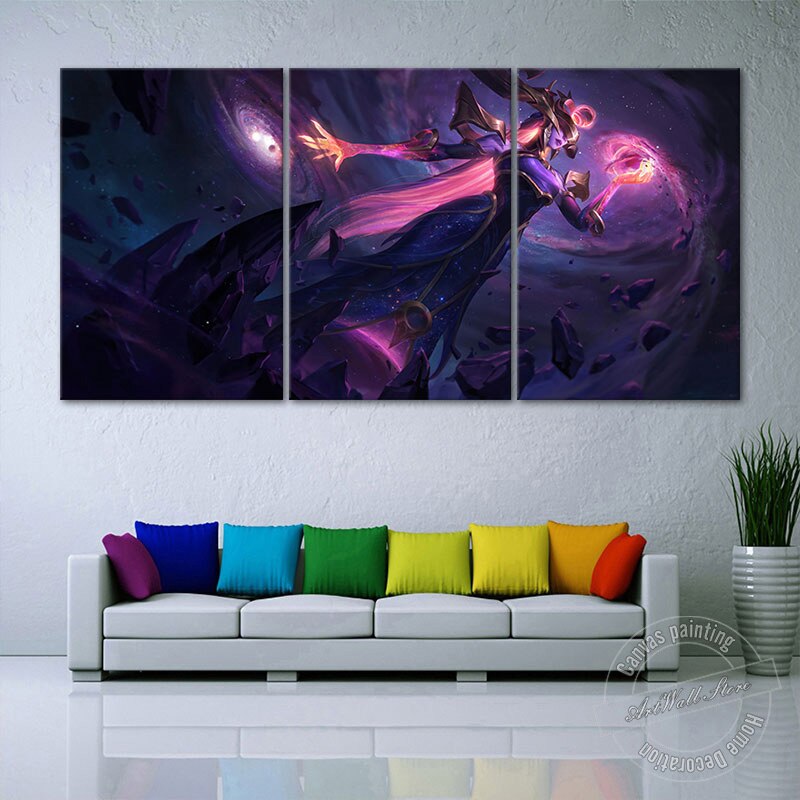 "Dark Cosmic" Lissandra Poster - Canvas Painting - League of Legends Fan Store