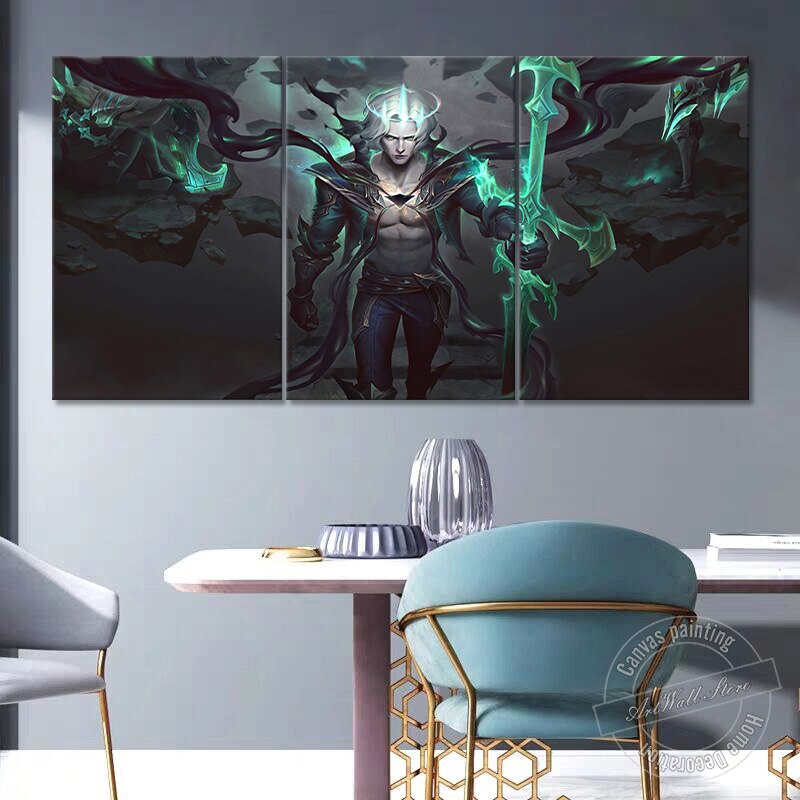 Viego "The King of The Broken" Poster - Canvas Painting - League of Legends Fan Store