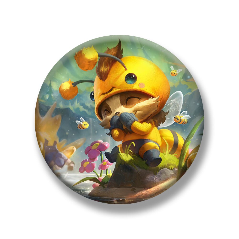 League of Legends Teemo Badge - Brooch Collection - League of Legends Fan Store