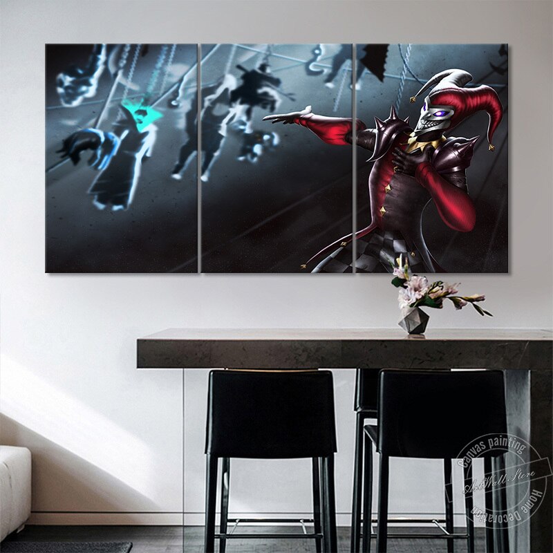Shaco Poster - Canvas Painting - League of Legends Fan Store