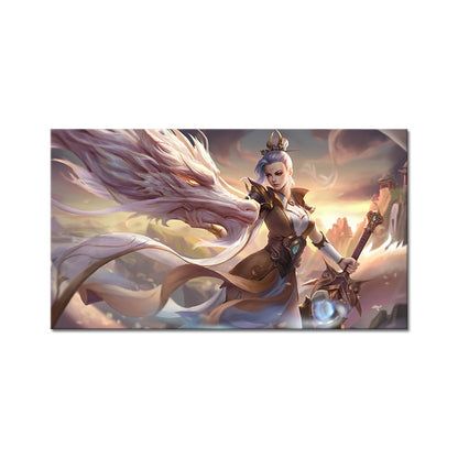 Riven "Prestige Valiant Sword" Poster - Canvas Painting - League of Legends Fan Store