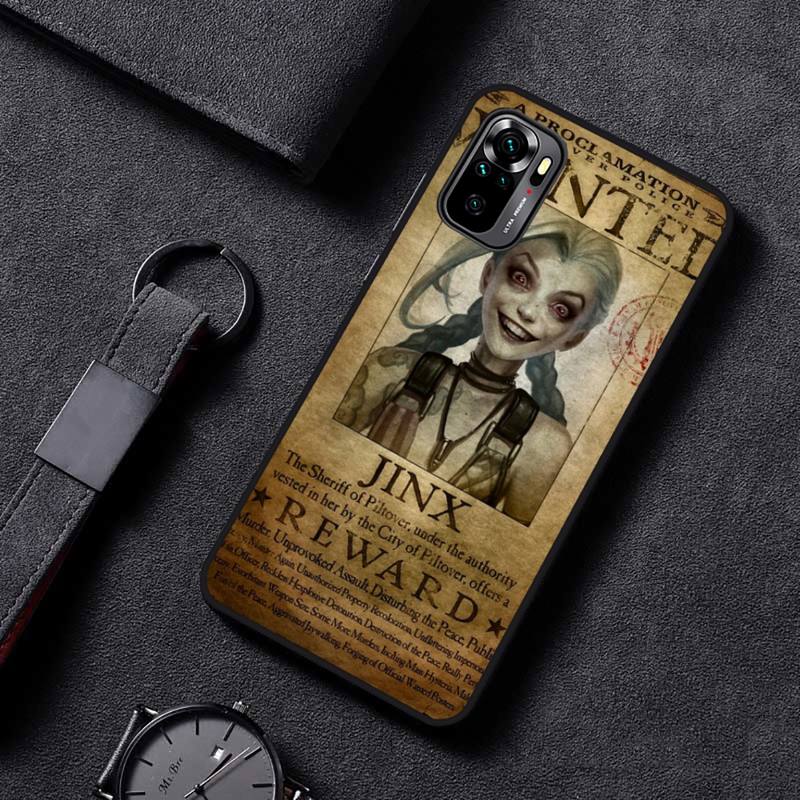 Collection 1 Arcane jinx Phone Case For Huawei P40 P20 P30 Mate 40 20 10 Lite Pro Nova 5t P Smart 2019 - League of Legends Fan Store