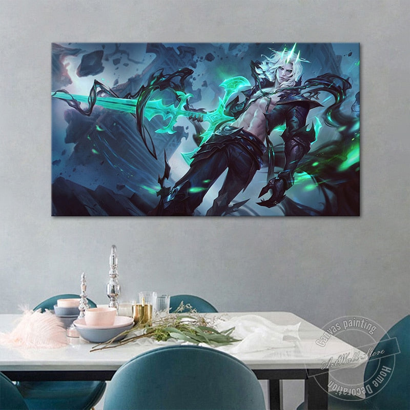 "The Ruined King" Viego Poster - Canvas Painting - League of Legends Fan Store