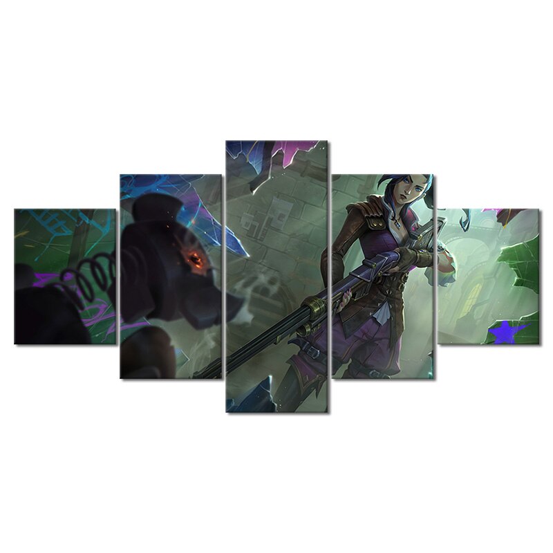 Arcane Caitlyn "The Sheriff of Piltover" Poster - Canvas Painting - League of Legends Fan Store