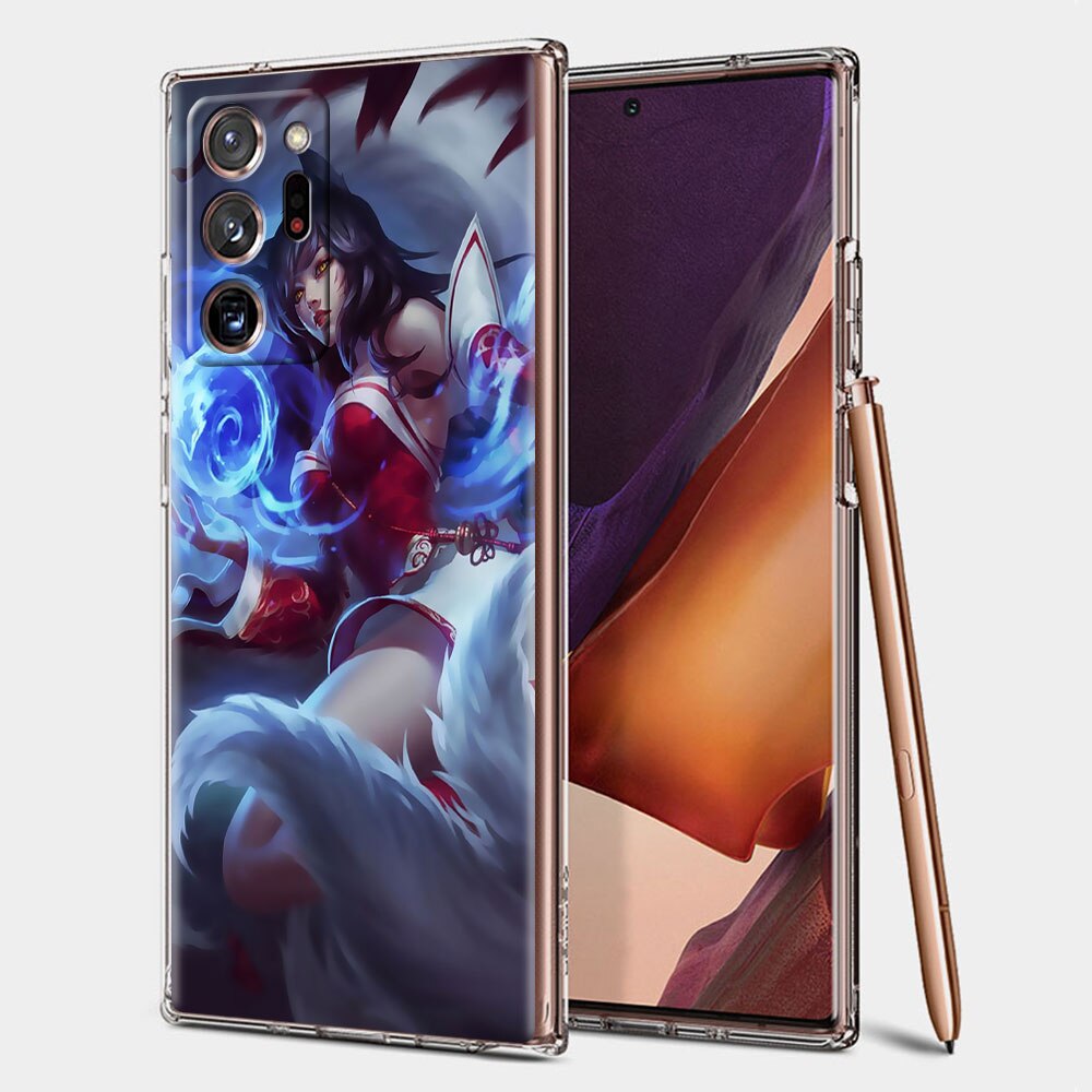 Collection 1 League Of Legends Lol Cool Transparent Phone Case for Samsung Galaxy Note 20 UItra 10 Plus 5G 10Lite 20 5G 9 Protect Cover - League of Legends Fan Store