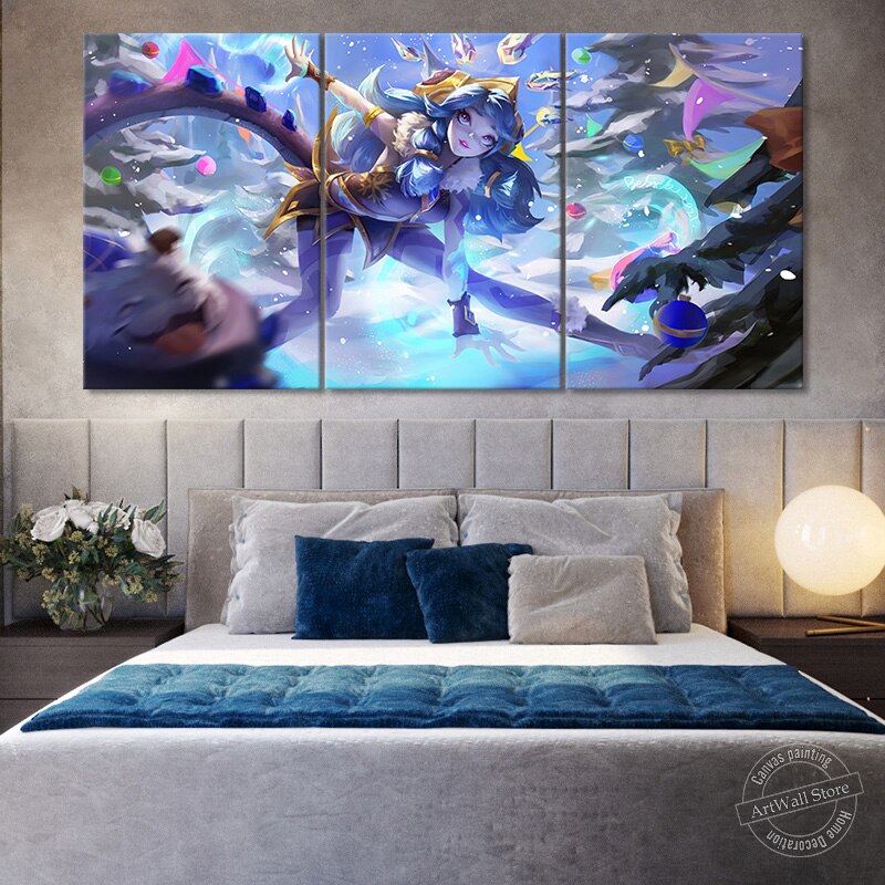 Neeko "The Curious Chameleon" Poster - Canvas Painting - League of Legends Fan Store