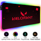 Valorant Rgb Gaming Mousepad All Agents ll - Jett Raze Phoenix Brimstone Mousepad