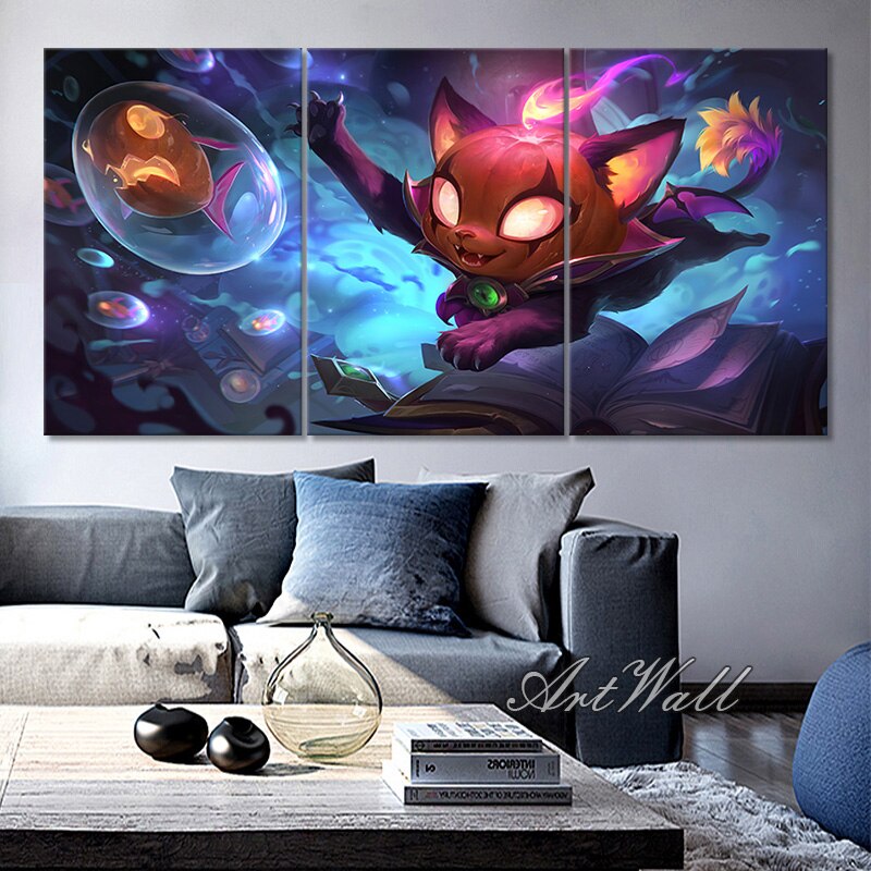 Bewitching Yuumi Poster - Canvas Painting - League of Legends Fan Store