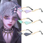 KDA The Baddest Evelynn Cosplay Cyberpunk Glasses - League of Legends Fan Store