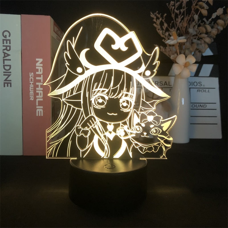 Lulu Figure 3D Led Nightlight - League of Legends Fan Store