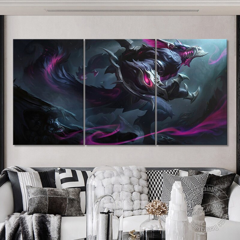 Warwick "The Uncaged Wrath of Zaun" Poster - Canvas Painting - League of Legends Fan Store