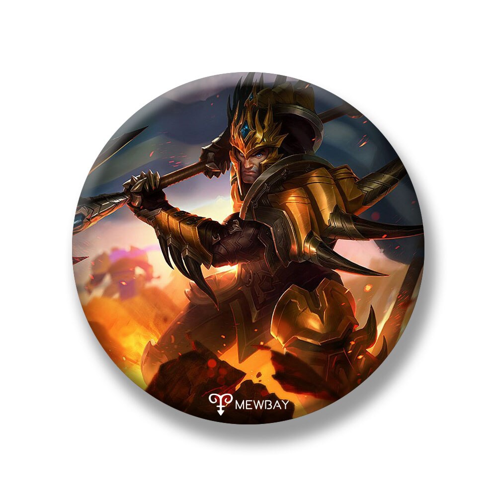 League of Legends Champions Badge - Brooch Collection - League of Legends Fan Store