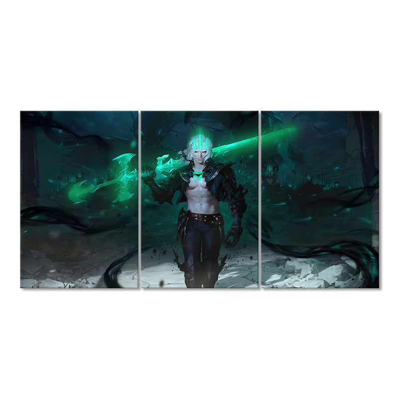 "The King of Ruined" Viego Poster - Canvas Painting - League of Legends Fan Store