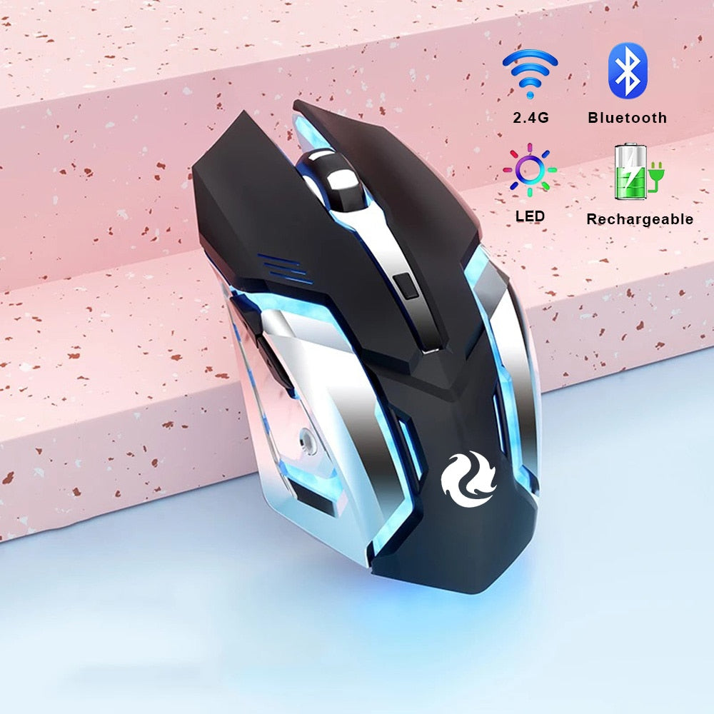 Gaming Mouse Rechargeable 2.4G Wireless - League of Legends Fan Store