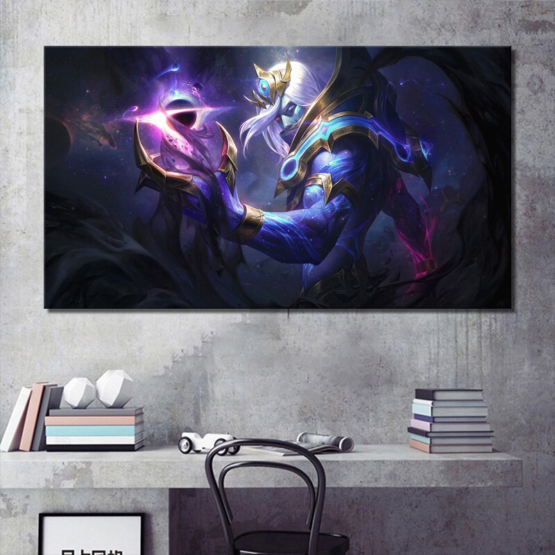 "Dark Star"  Anivia Varus Lissandra Illaoi Nami Skarner Vladimir Poster - Canvas Painting - League of Legends Fan Store