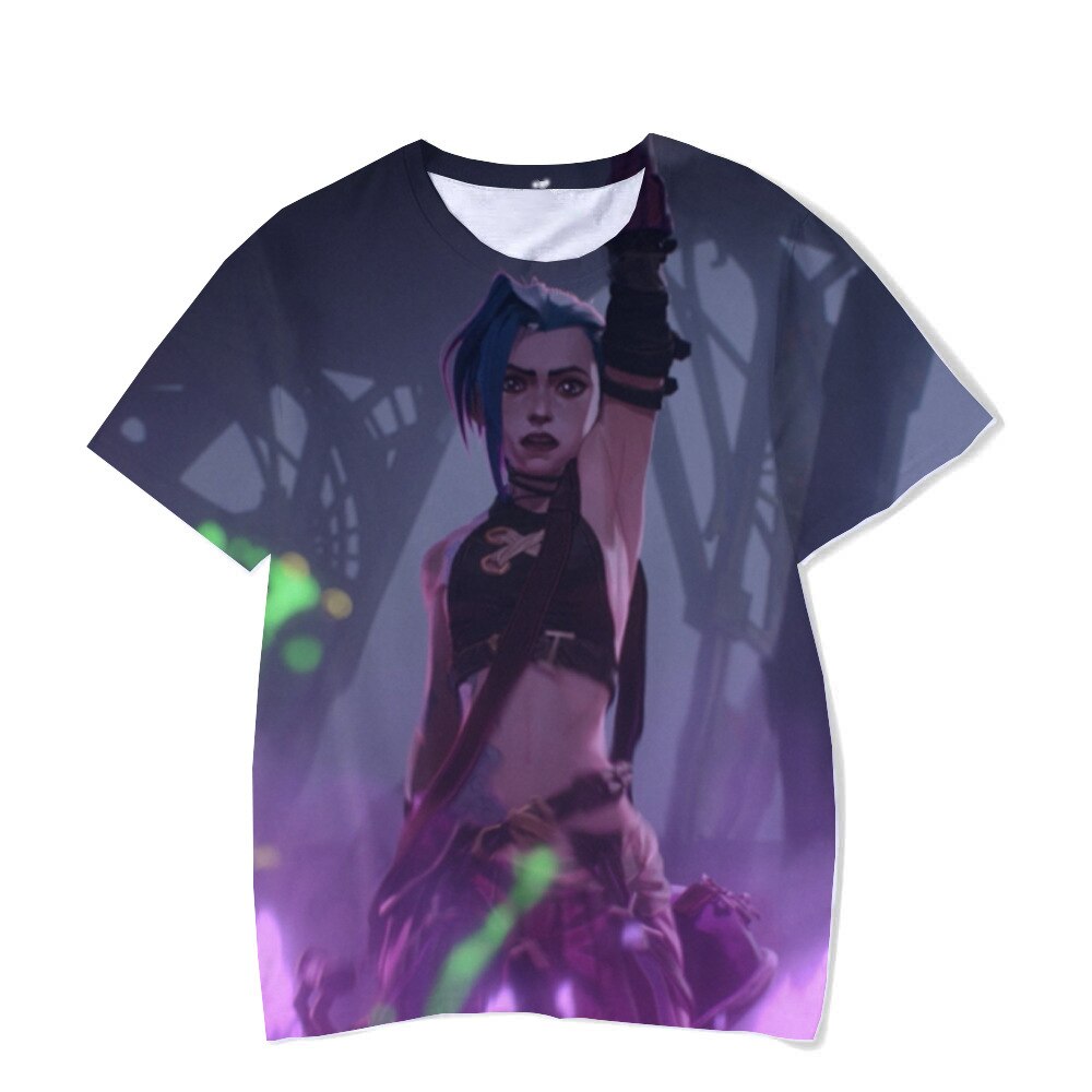 Freedom Jinx Hipster T Shirts - League of Legends Fan Store