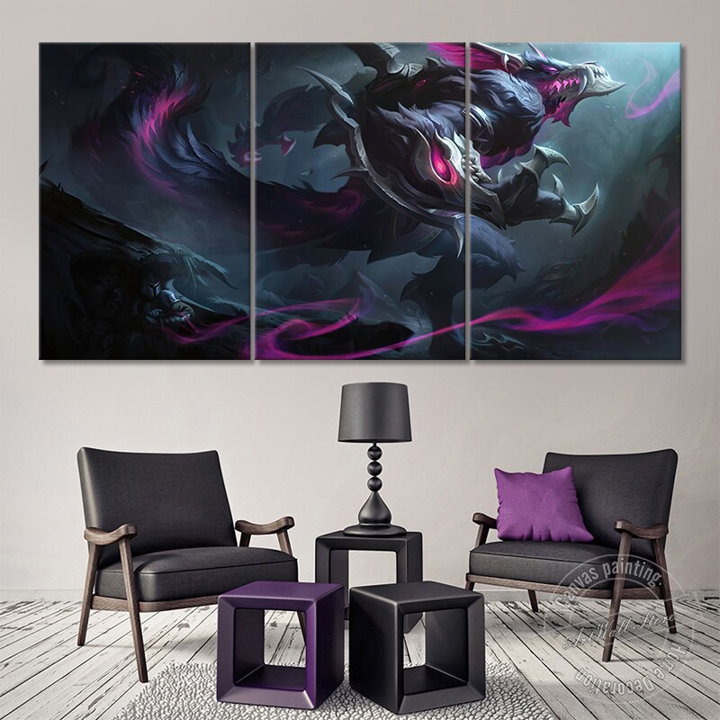 Warwick "The Uncaged Wrath of Zaun" Poster - Canvas Painting - League of Legends Fan Store