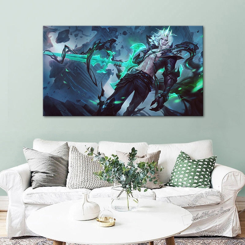 "The Ruined King" Viego Poster - Canvas Painting - League of Legends Fan Store