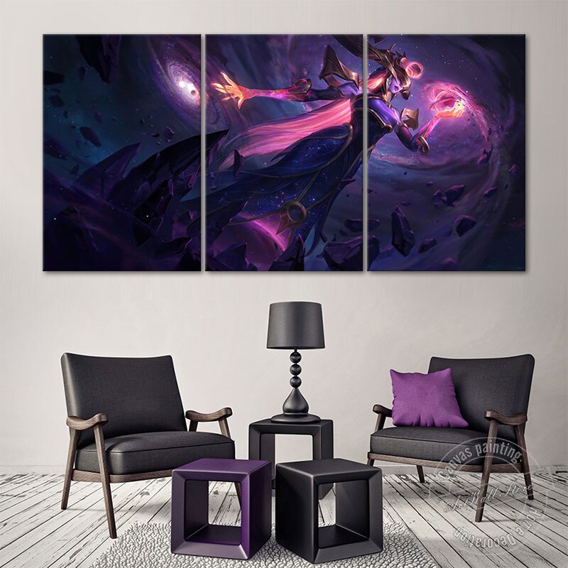 "Dark Cosmic" Lissandra Poster - Canvas Painting - League of Legends Fan Store
