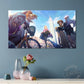 K/DA All Out Akali Ahri Seraphine Evelynn Poster - Canvas Painting - League of Legends Fan Store