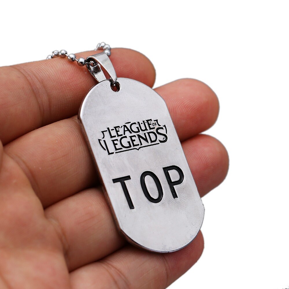 League of Legends Dog Tag Stainless Steel Necklace - League of Legends Fan Store