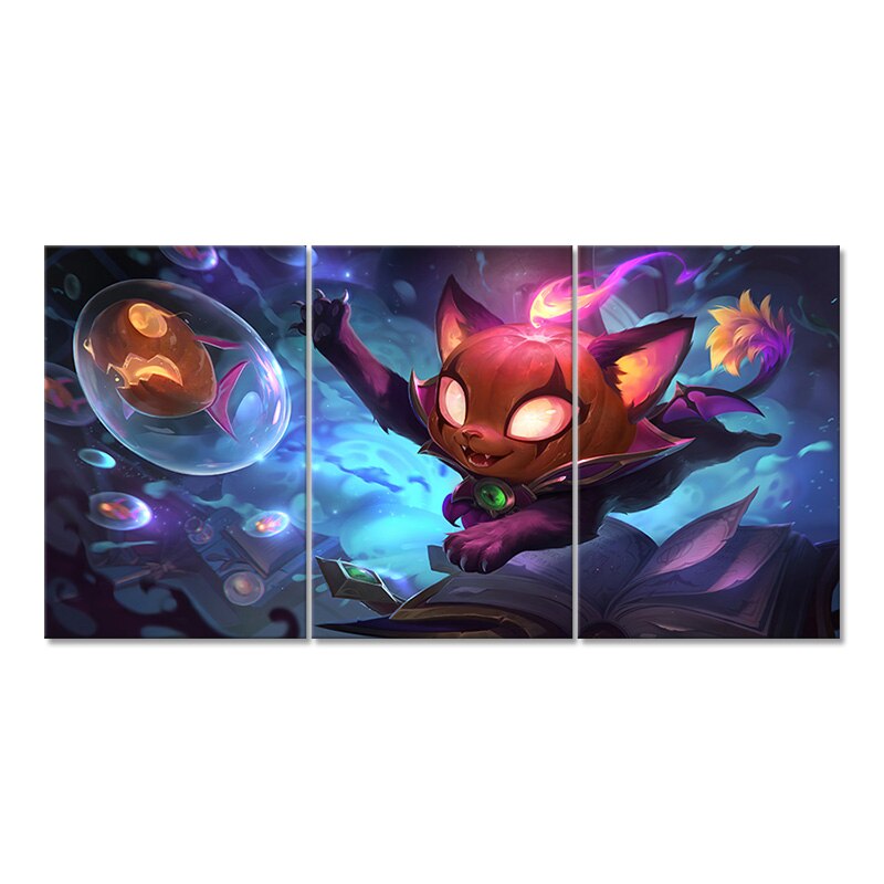 Bewitching Yuumi Poster - Canvas Painting - League of Legends Fan Store