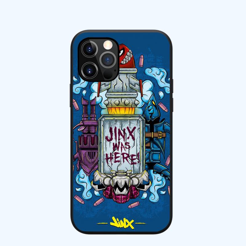 Collection 2 Arcane jinx Phone Case for iPhone 13 12 11 mini pro XS MAX XR 8 7 6 6S Plus X 5S SE 2020 - League of Legends Fan Store