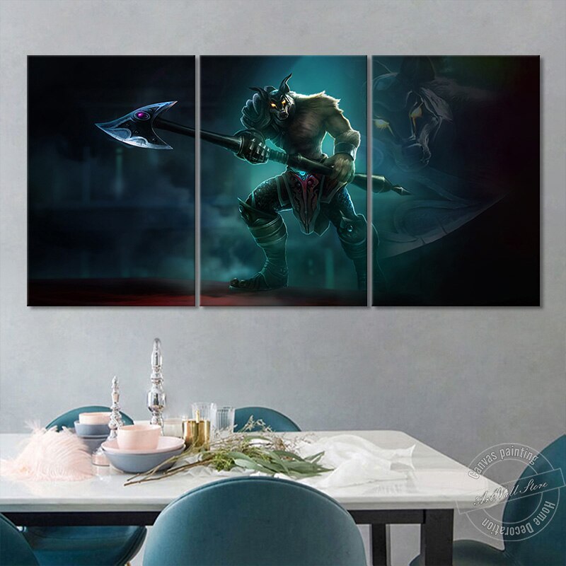 "Dreadknight" Nasus Poster - Canvas Painting - League of Legends Fan Store