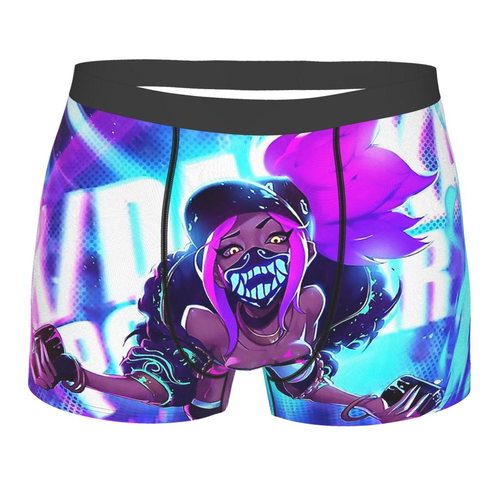 Akali K/DA Underwear Sexy Boxer Short - League of Legends Fan Store