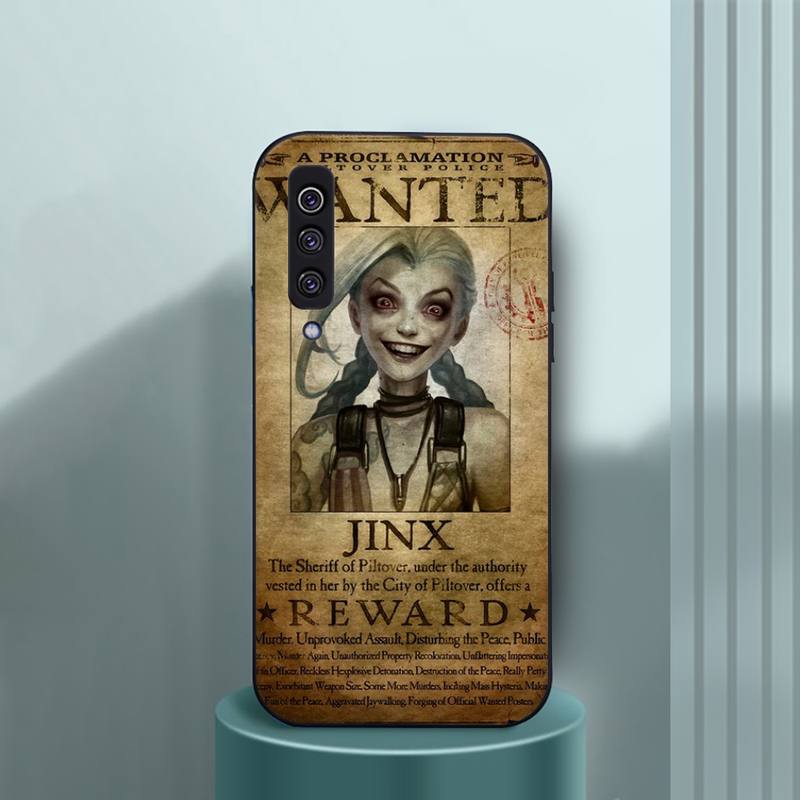 Collection 1 Arcane jinx Phone Case For Samsung a10 a12 a50 a51 a52 a21 a31 a32 a71 s10 s20 s21  Plus Fe Ultra - League of Legends Fan Store