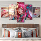Ahri "The Nine-Tailed Fox" Poster - Canvas Painting - League of Legends Fan Store