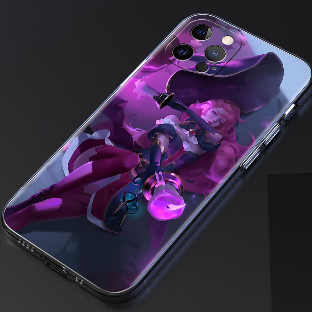 Collection 2 Transparent Clear Phone Case for Apple iPhone 13 Mini 13 Pro Max 11 12 7 Plus XR 6 6S 8 SE Soft Cover Game League Of Legends Lol - League of Legends Fan Store