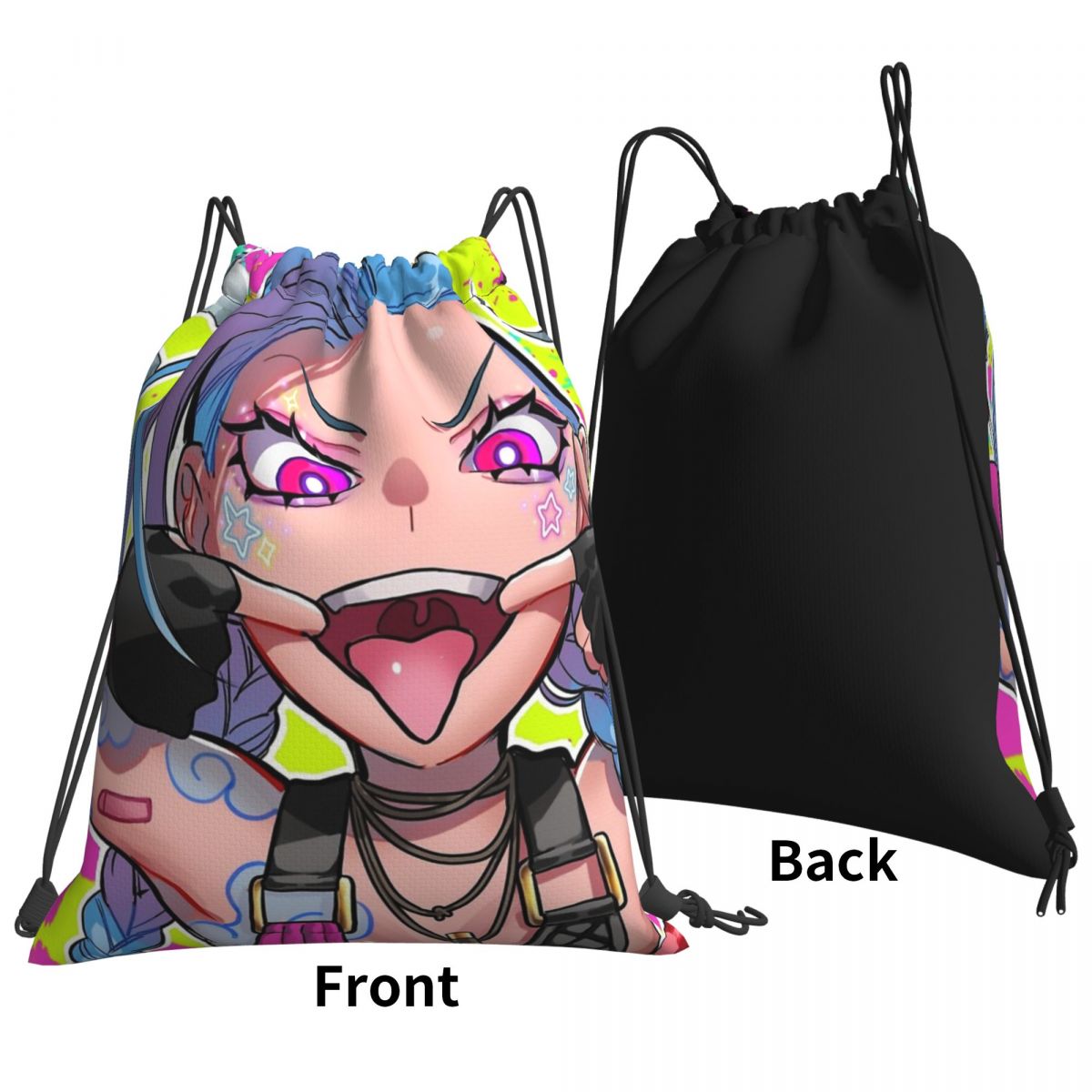 Cute Jinx Backpack - League of Legends Fan Store
