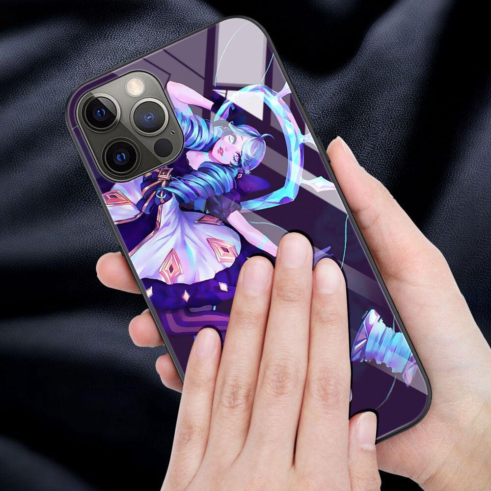 Collection 1 Tempered Glass Case For Apple iPhone 13 11 12 Pro Max 7 Plus X XR XS 12Pro 12 Mini 6 SE Phone Cover Game League Of Legends Lol - League of Legends Fan Store