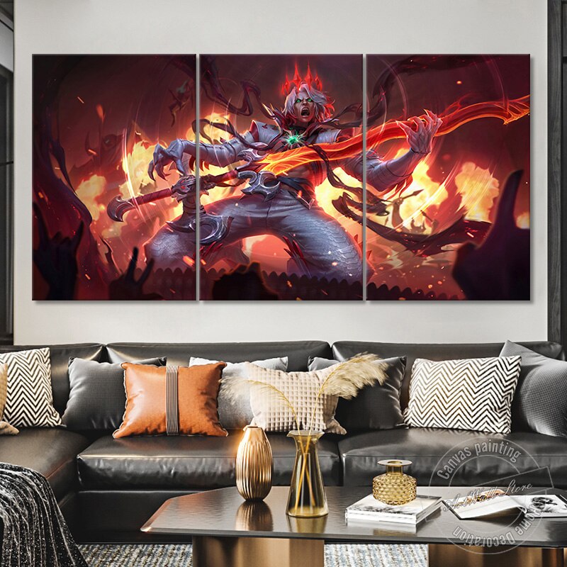 Viego Poster - Canvas Painting - League of Legends Fan Store