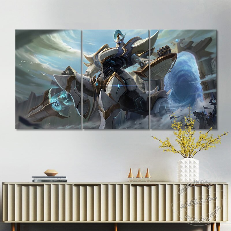 Hecarim "The Shadow of War" Poster - Canvas Painting - League of Legends Fan Store
