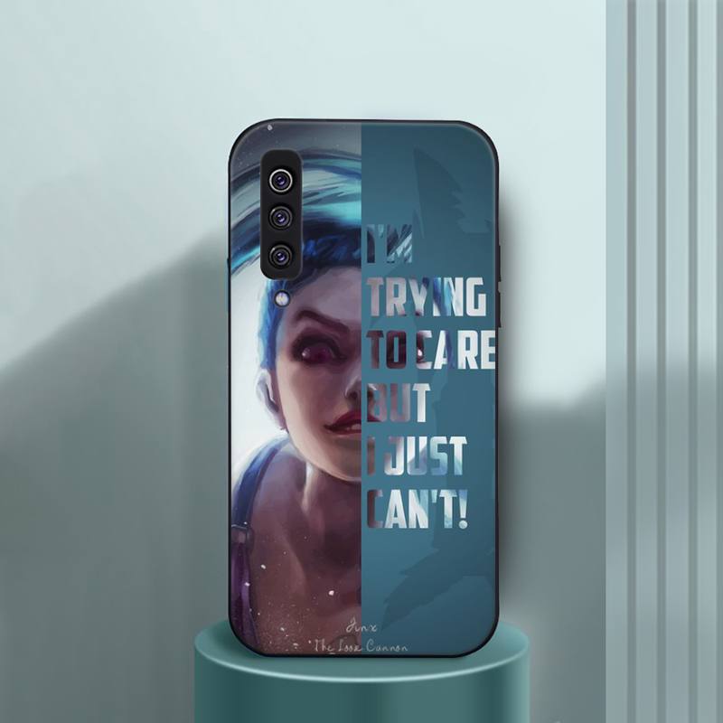 Collection 2 Arcane jinx Phone Case For Samsung a10 a12 a50 a51 a52 a21 a31 a32 a71 s10 s20 s21  Plus Fe Ultra - League of Legends Fan Store