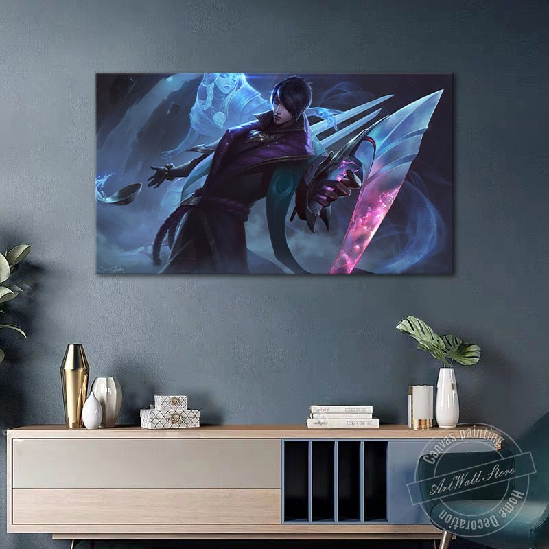 Aphelios Poster - Canvas Painting 2 - League of Legends Fan Store