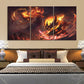 "Hellfire" Kennen and Karthus Poster - Canvas Painting - League of Legends Fan Store