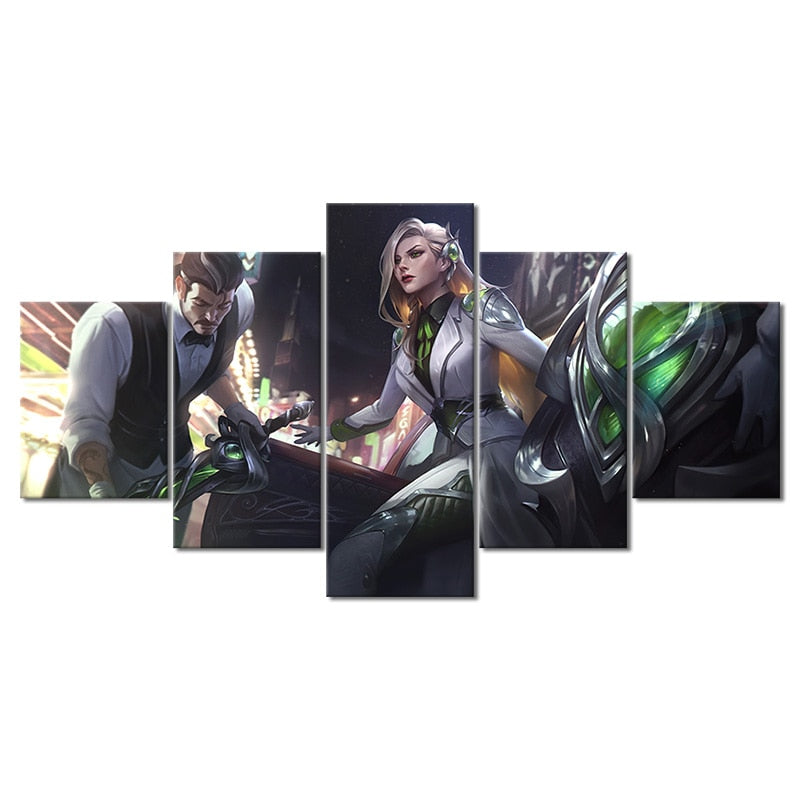Leona Poster - Canvas Painting - League of Legends Fan Store